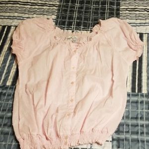 Soft pink top